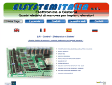 Tablet Screenshot of elsystemitalia.com